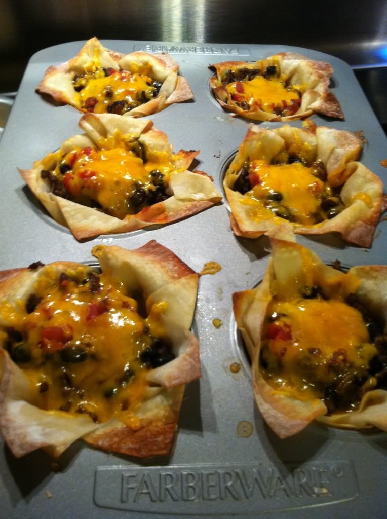 Pretty Fine Day Taco Flowers! (AKA Taco Cupcakes)